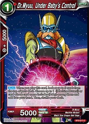 Dr.Myuu, Under Baby's Control (BT3-017) - Cross Worlds Foil