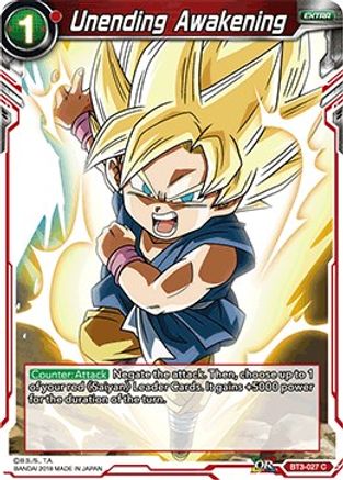 Unending Awakening (BT3-027) - Cross Worlds Foil