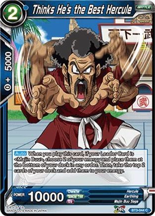 Thinks He's the Best Hercule (BT3-044) - Cross Worlds Foil