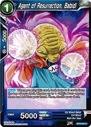 Agent of Resurrection, Babidi (BT3-045) - Cross Worlds Foil