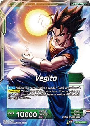 Vegito // Going All In, SSB Vegito (BT3-055) - Cross Worlds Foil