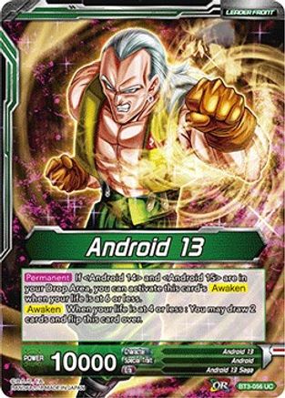 Android 13 // Thirst for Destruction, Android 13 (BT3-056) - Cross Worlds Foil