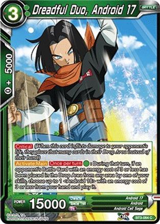 Dreadful Duo, Android 17 (BT3-064) - Cross Worlds