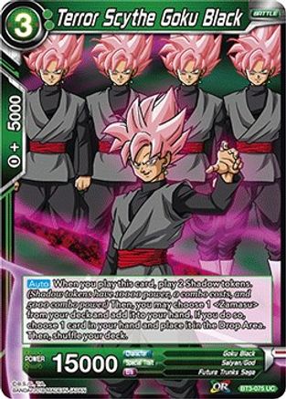 Terror Scythe Goku Black (BT3-075) - Cross Worlds