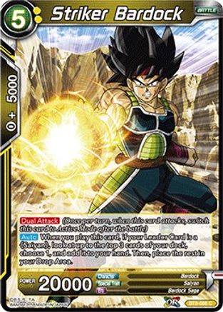 Striker Bardock (BT3-086) - Cross Worlds Foil