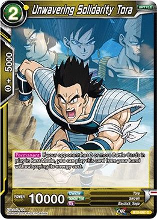 Unwavering Solidarity Tora (BT3-097) - Cross Worlds Foil