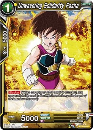 Unwavering Solidarity Fasha (BT3-099) - Cross Worlds