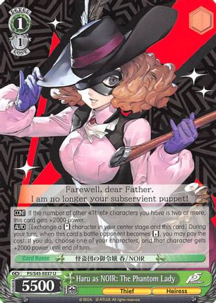 Haru as NOIR: The Phantom Lady (P5/S45-E037 U) - Persona 5