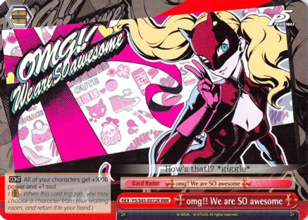 omg!! We are SO awesome (RRR) (P5/S45-E072R RRR) - Persona 5