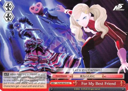 For My Best Friend (P5/S45-E073 CC) - Persona 5