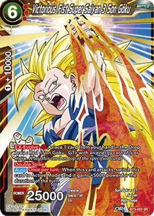 Victorious Fist Super Saiyan 3 Son Goku (BT3-003) - Cross Worlds