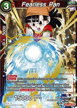 Fearless Pan (BT3-008) - Cross Worlds