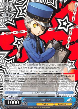 Justine (P5/S45-E083 U) - Persona 5