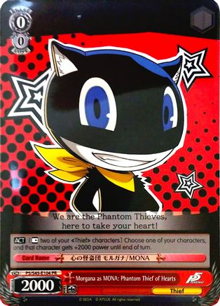 Morgana as MONA: Phantom Thief of Hearts (P5/S45-E0104 PR) - Persona 5
