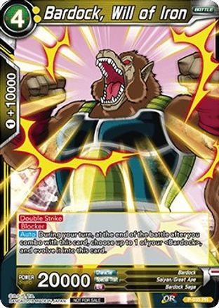 Bardock, Will of Iron (P-035) - Promotion Cards Foil