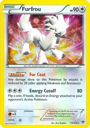 Furfrou 114/146  - Holofoil Blister Exclusives - Promo