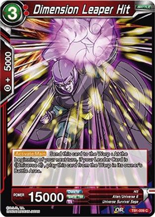 Dimension Leaper Hit (TB1-009) - Tournament of Power Foil