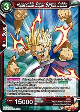 Impeccable Super Saiyan Cabba (TB1-010) - Tournament of Power