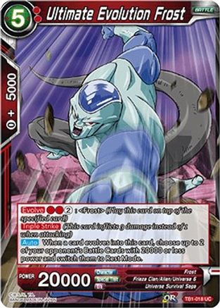 Ultimate Evolution Frost (TB1-018) - Tournament of Power Foil