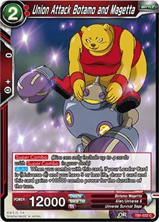 Union Attack Botamo and Magetta (TB1-022) - Tournament of Power