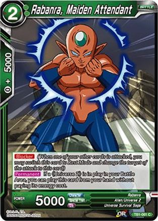 Rabanra, Maiden Attendant (TB1-061) - Tournament of Power Foil