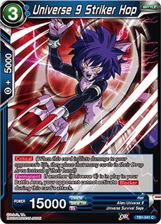 Universe 9 Striker Hop (TB1-041) - Tournament of Power Foil