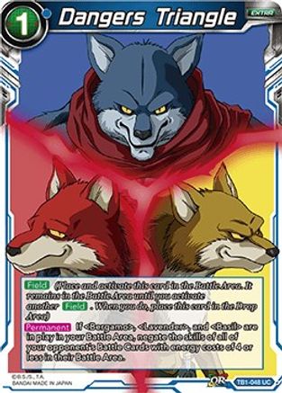 Dangers Triangle (TB1-048) - Tournament of Power Foil