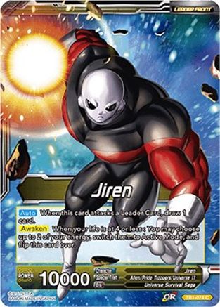Jiren // Jiren, The Ultimate Warrior (TB1-074) - Tournament of Power