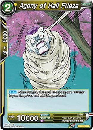 Agony of Hell Frieza (TB1-079) - Tournament of Power Foil