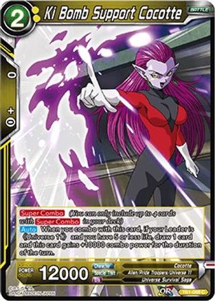 Ki Bomb Support Cocotte (TB1-088) - Tournament of Power