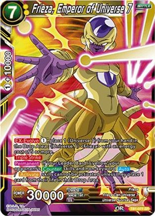 Frieza, Emperor of Universe 7 (TB1-077) - Tournament of Power
