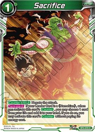 Sacrifice (BT4-070) - Colossal Warfare Foil