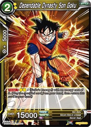Dependable Dynasty Son Goku (BT4-078) - Colossal Warfare Foil