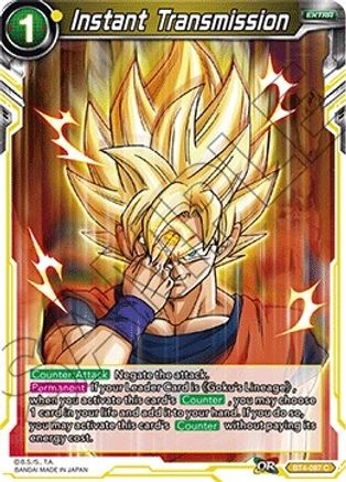 Instant Transmission (BT4-097) - Colossal Warfare Foil