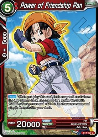 Power of Friendship Pan (BT4-009) - Colossal Warfare