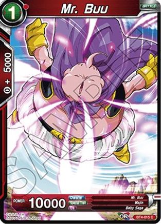 Mr. Buu (BT4-015) - Colossal Warfare Foil
