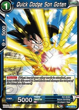 Quick Dodge Son Goten (BT4-029) - Colossal Warfare