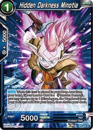 Hidden Darkness Minotia (BT4-041) - Colossal Warfare Foil