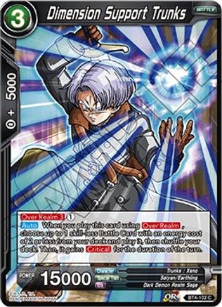 Dimension Support Trunks (BT4-102) - Colossal Warfare Foil