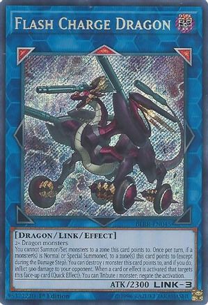 Flash Charge Dragon (BLRR-EN045) - Battles of Legend: Relentless Revenge 1st Edition