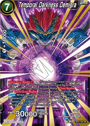 Temporal Darkness Demigra (BT4-105) - Colossal Warfare