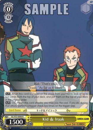 Kid & Iraak (GL/S52-E006) - Gurren Lagann