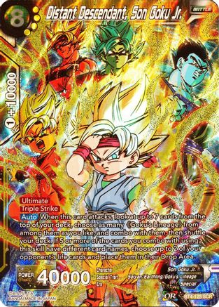 Distant Descendant, Son Goku Jr. (BT4-123) - Colossal Warfare