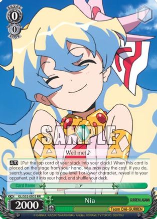 Nia (GL/S52-E033) - Gurren Lagann