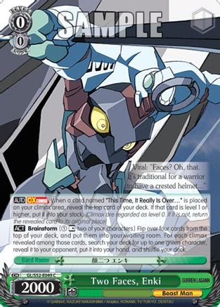 Two Faces, Enki (GL/S52-E049) - Gurren Lagann