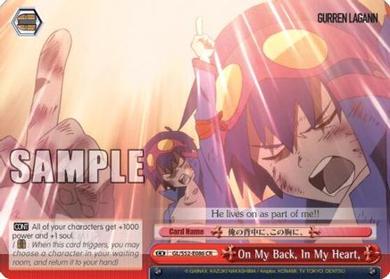 On My Back, In My Heart, (GL/S52-E086) - Gurren Lagann