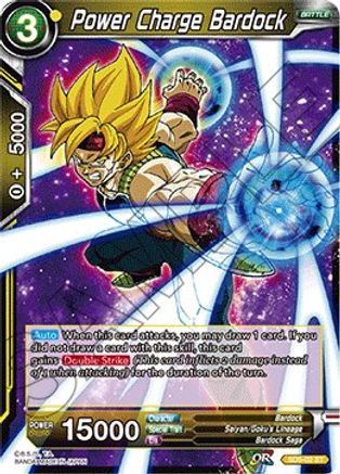 Power Charge Bardock (SD5-02) - Colossal Warfare
