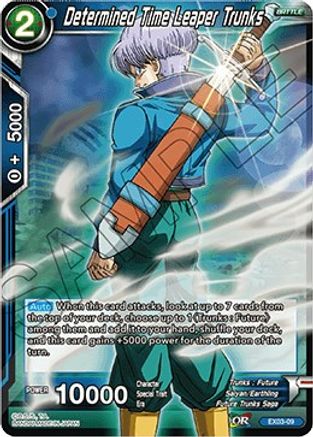 Determined Time Leaper Trunks (EX03-09) - Expansion Deck Box Set 03 Ultimate Box