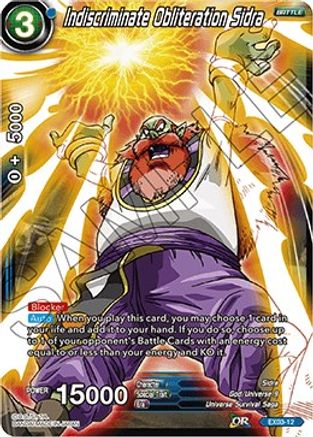 Indiscriminate Obliteration Sidra (EX03-12) - Expansion Deck Box Set 03 Ultimate Box