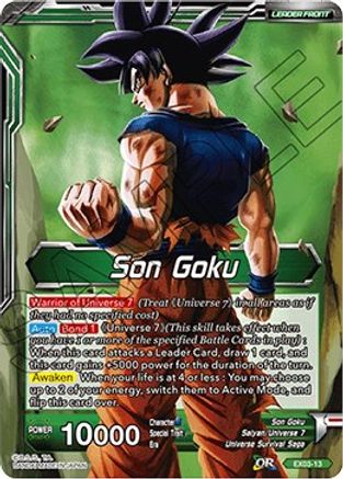 Son Goku // Explosive Power Son Goku (EX03-13) - Expansion Deck Box Set 03 Ultimate Box